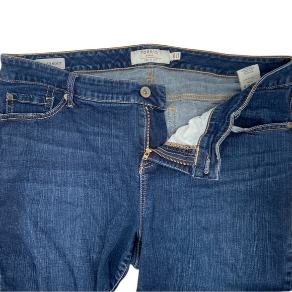 Torrid Relaxed Boot Denim‎ Blue 18R - Picture 4 of 6